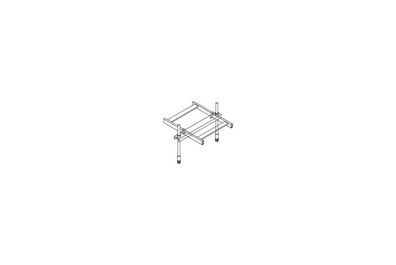 Adjustable Floor Support Channel Cable Runway