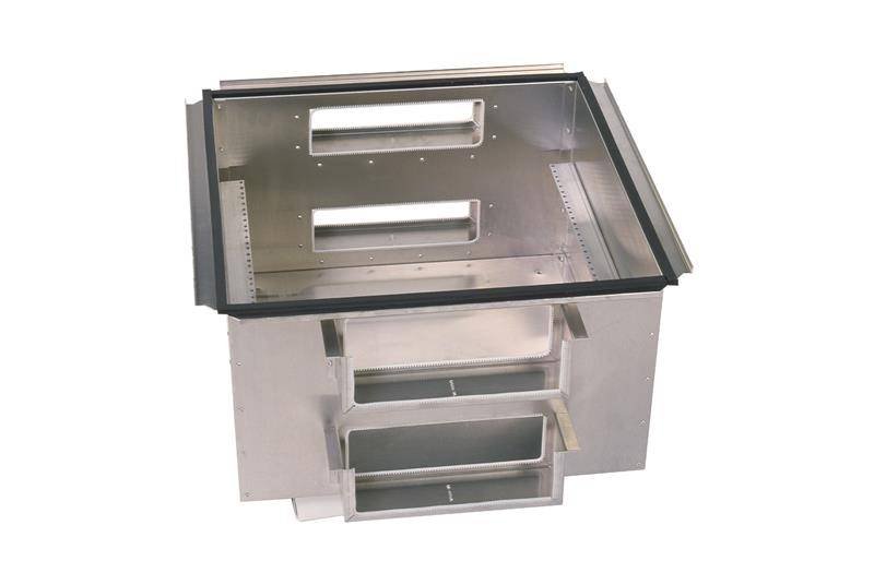 Raised Floor Enclosure for Fiber