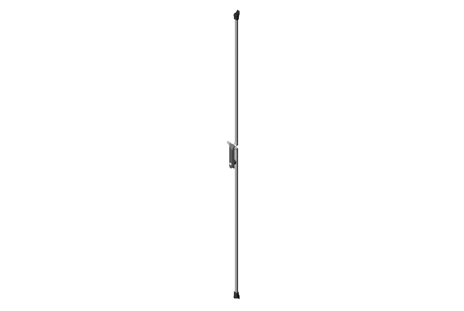 Latch Kit for Single Solid Metal Rear Door with Seal for ZetaFrame Cabinet