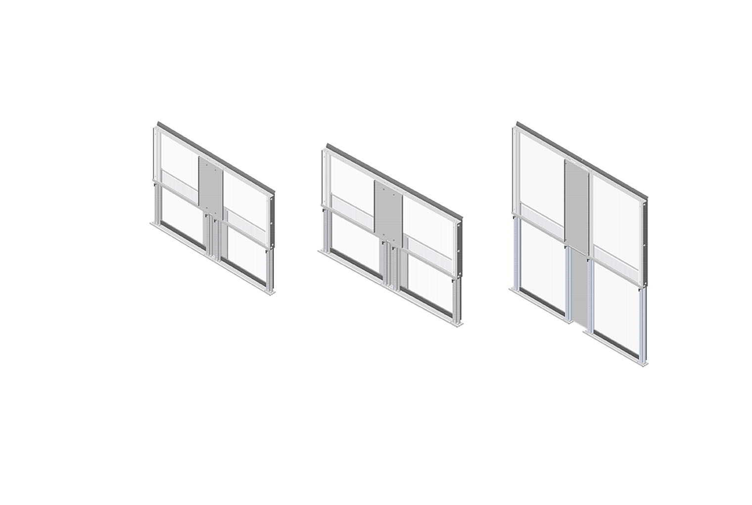 Elevate Adjustable Containment Solution End of Row Panel