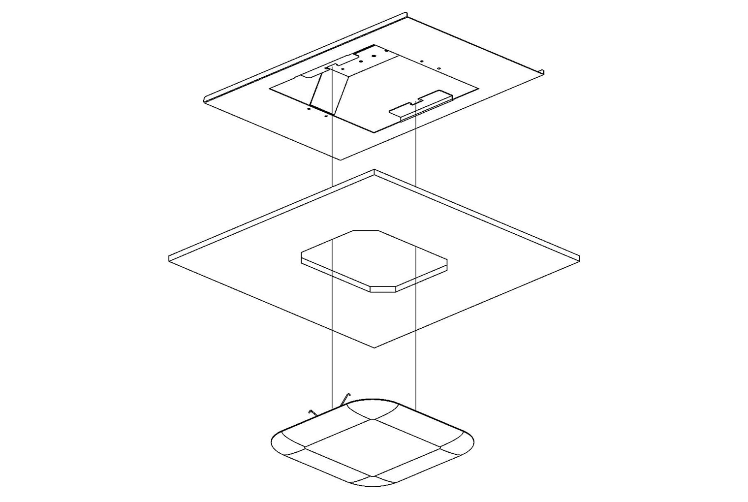 Oberon In-Plane Recessed Mounts 1040