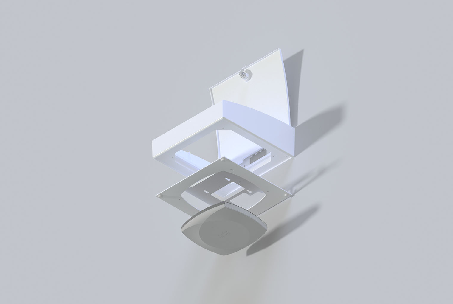Oberon H-Plane Right-Angle Surface Mounts 1007