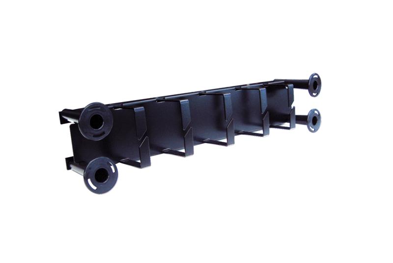 Horizontal Wire Management Panel for Vertical Cabling Section