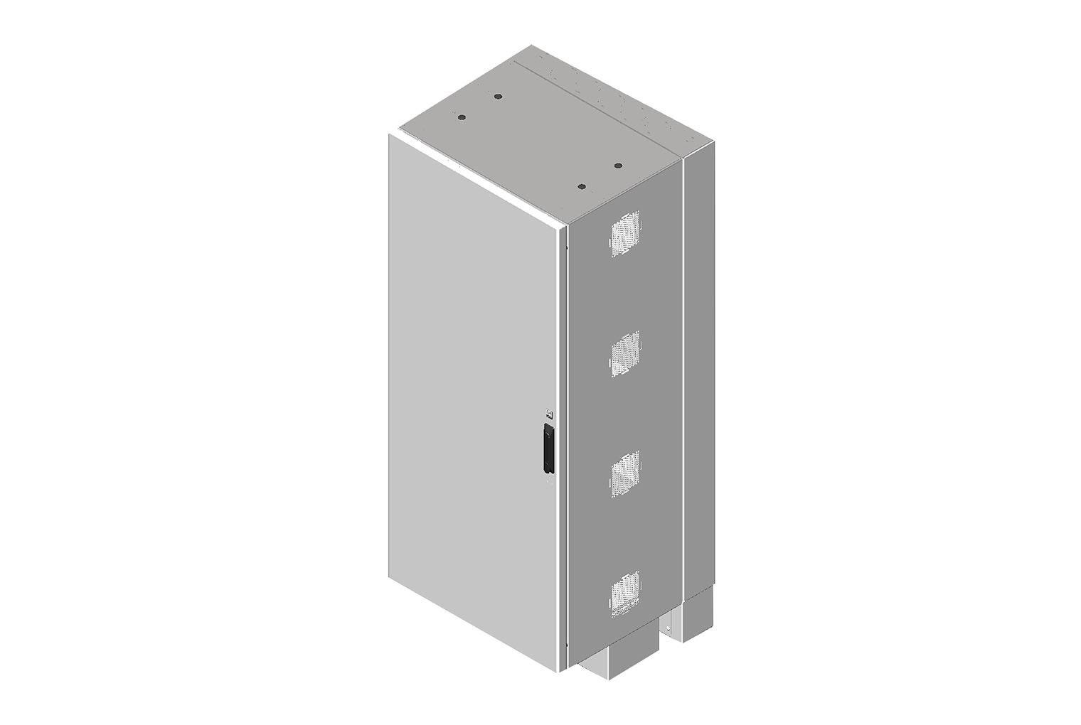 CUBE-iT Wall-Mounted Floor Supported Cabinet