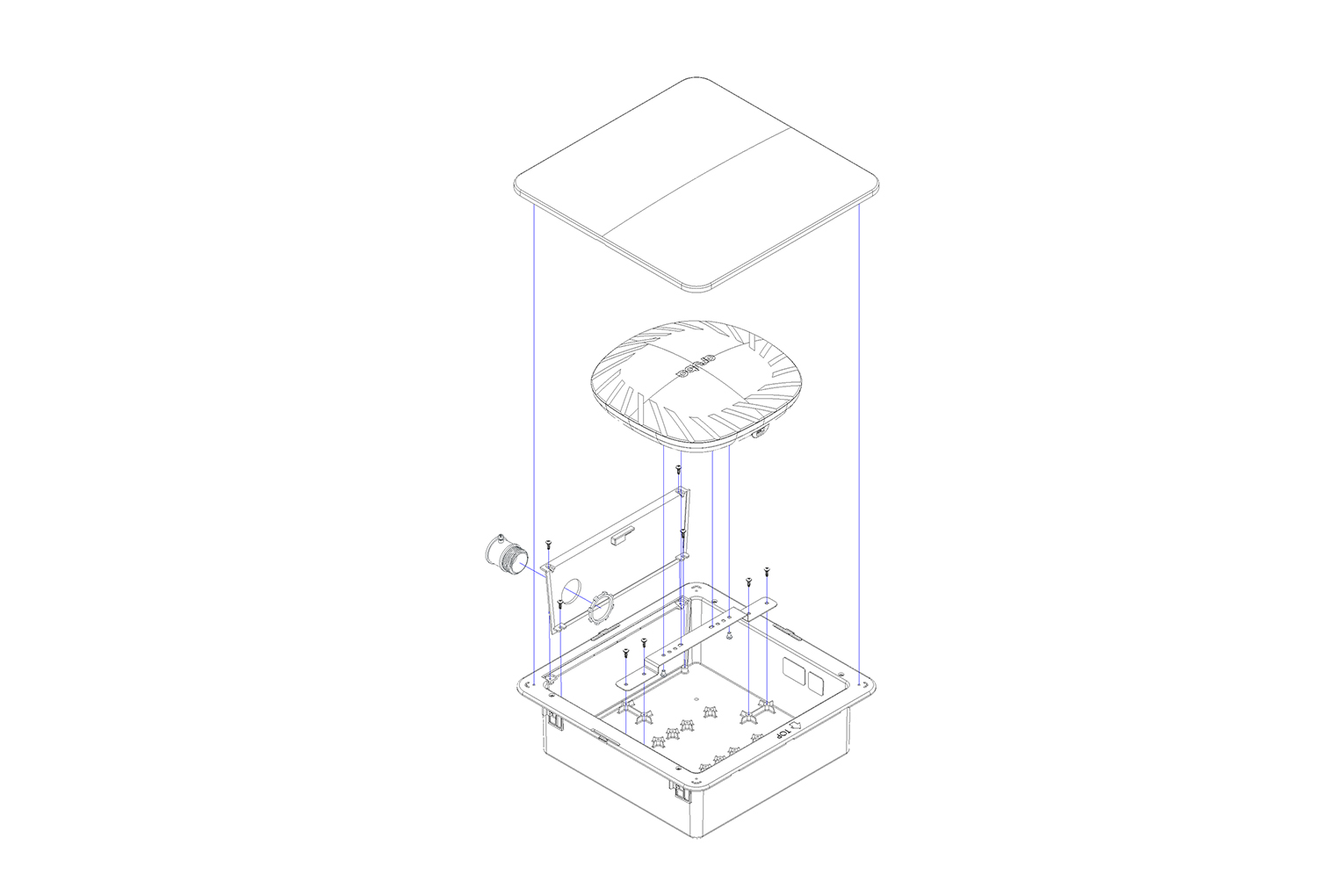 Oberon In-Plane Recessed Mounts 1018