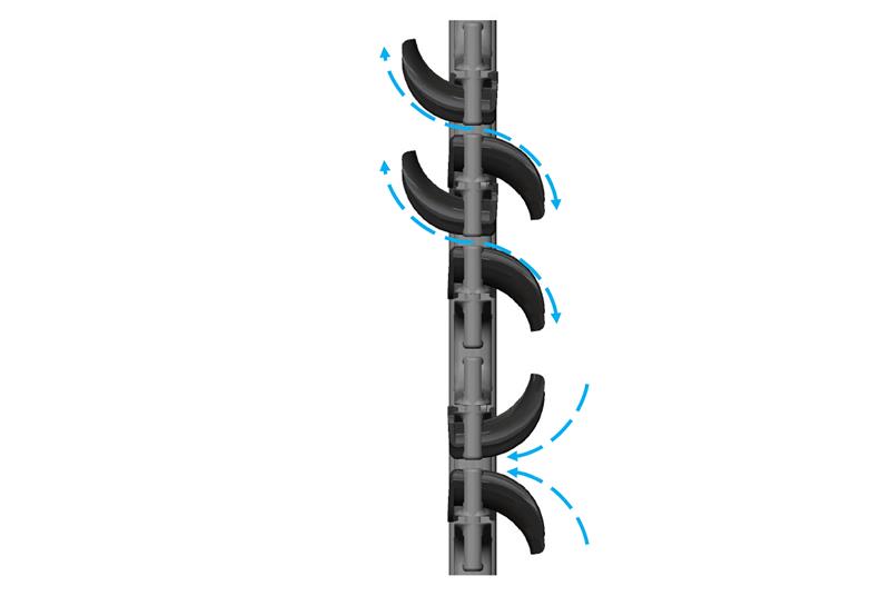 Tool-less Bend Radius Kit for Fiber Patch Cords