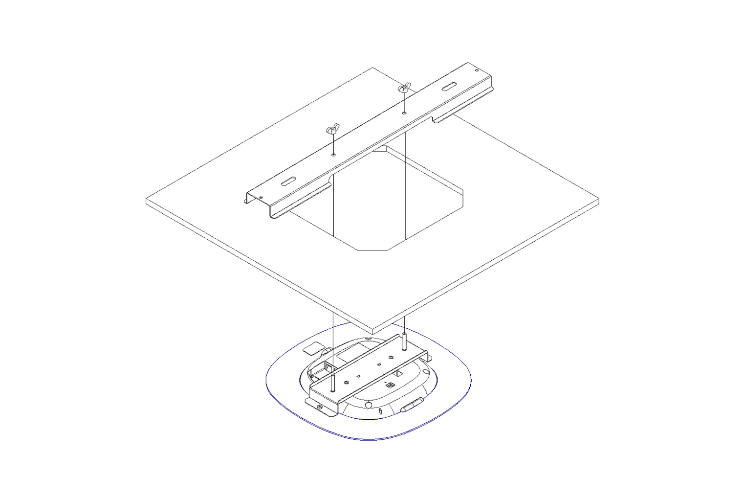 Oberon In-Plane Recessed Mounts 1039