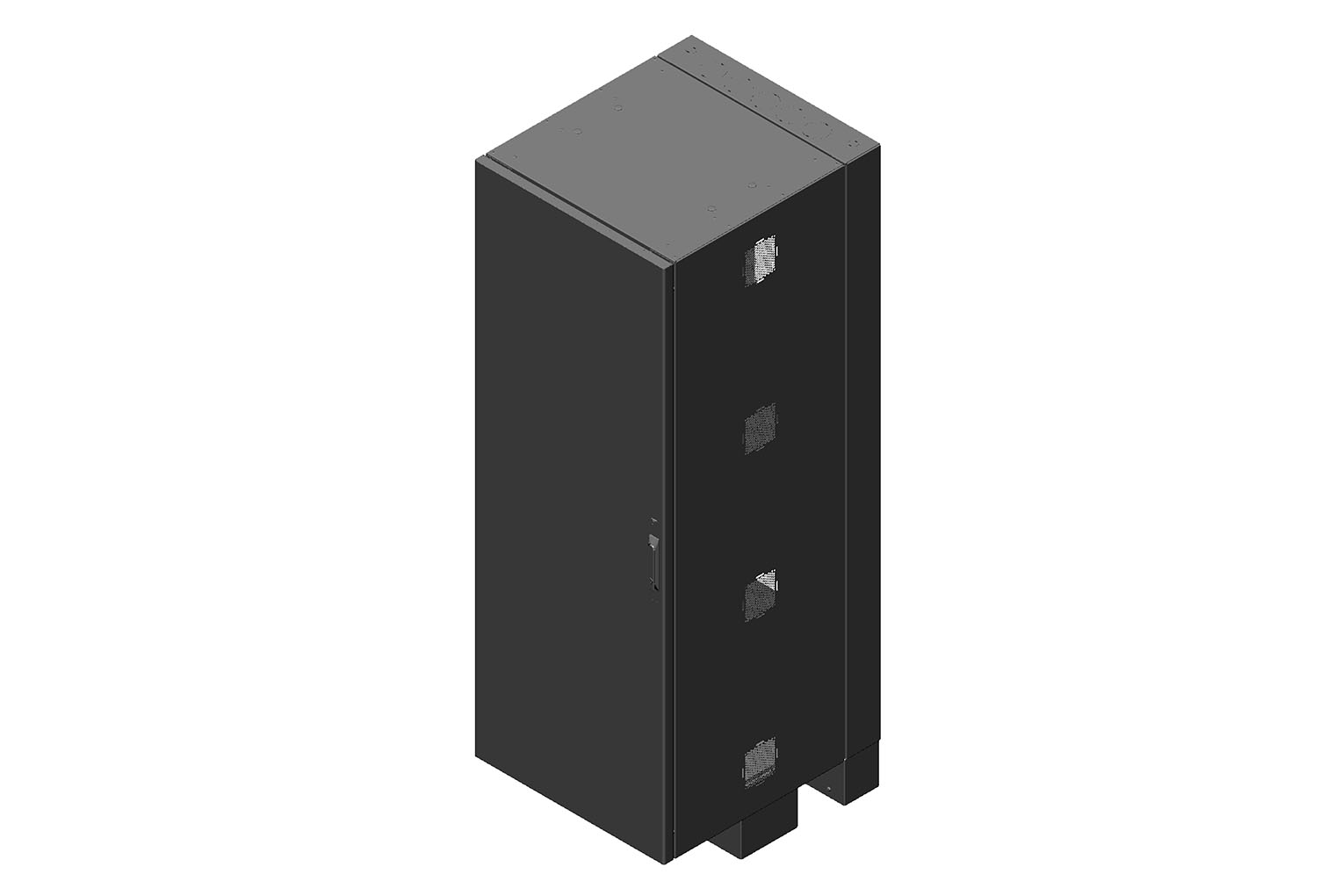 CUBE-iT Wall-Mounted Floor Supported Cabinet