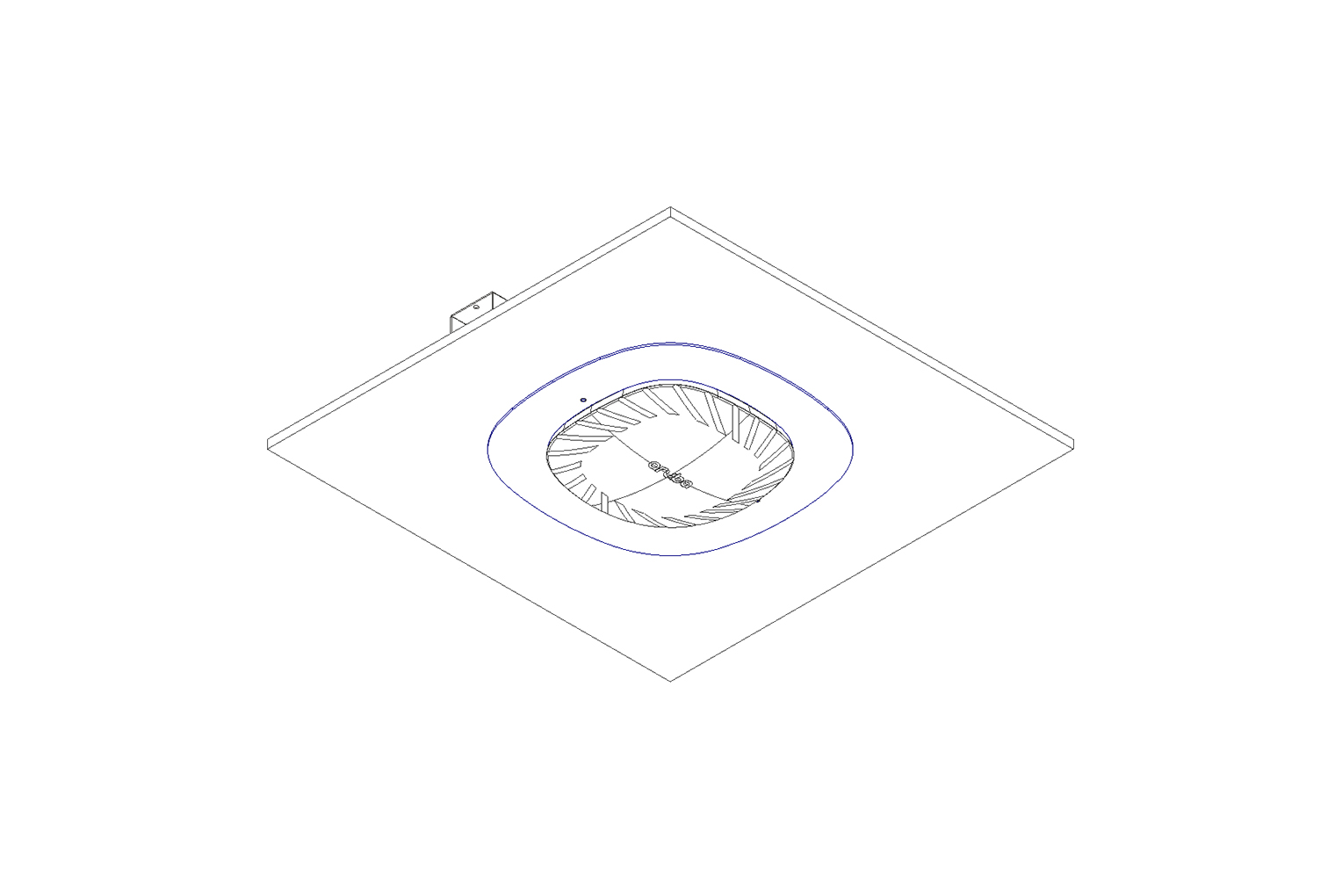 Oberon In-Plane Recessed Mounts 1039