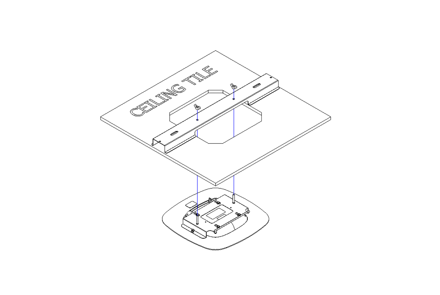 Oberon In-Plane Recessed Mounts 1039