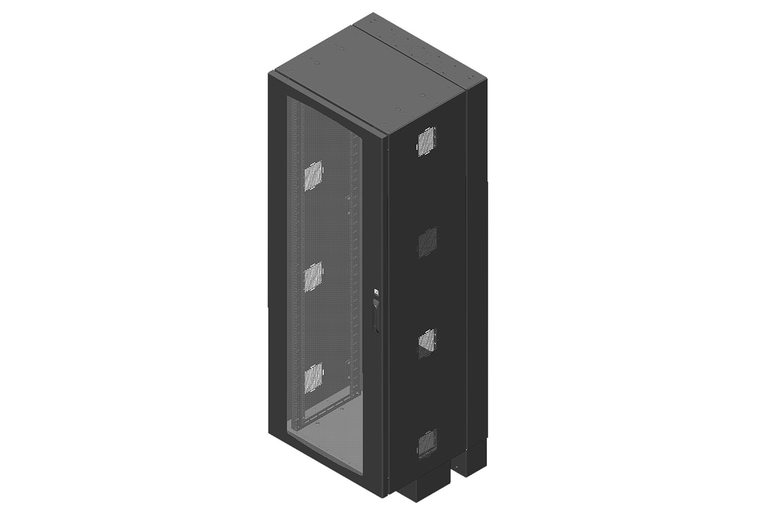 CUBE-iT Wall-Mounted Floor Supported Cabinet