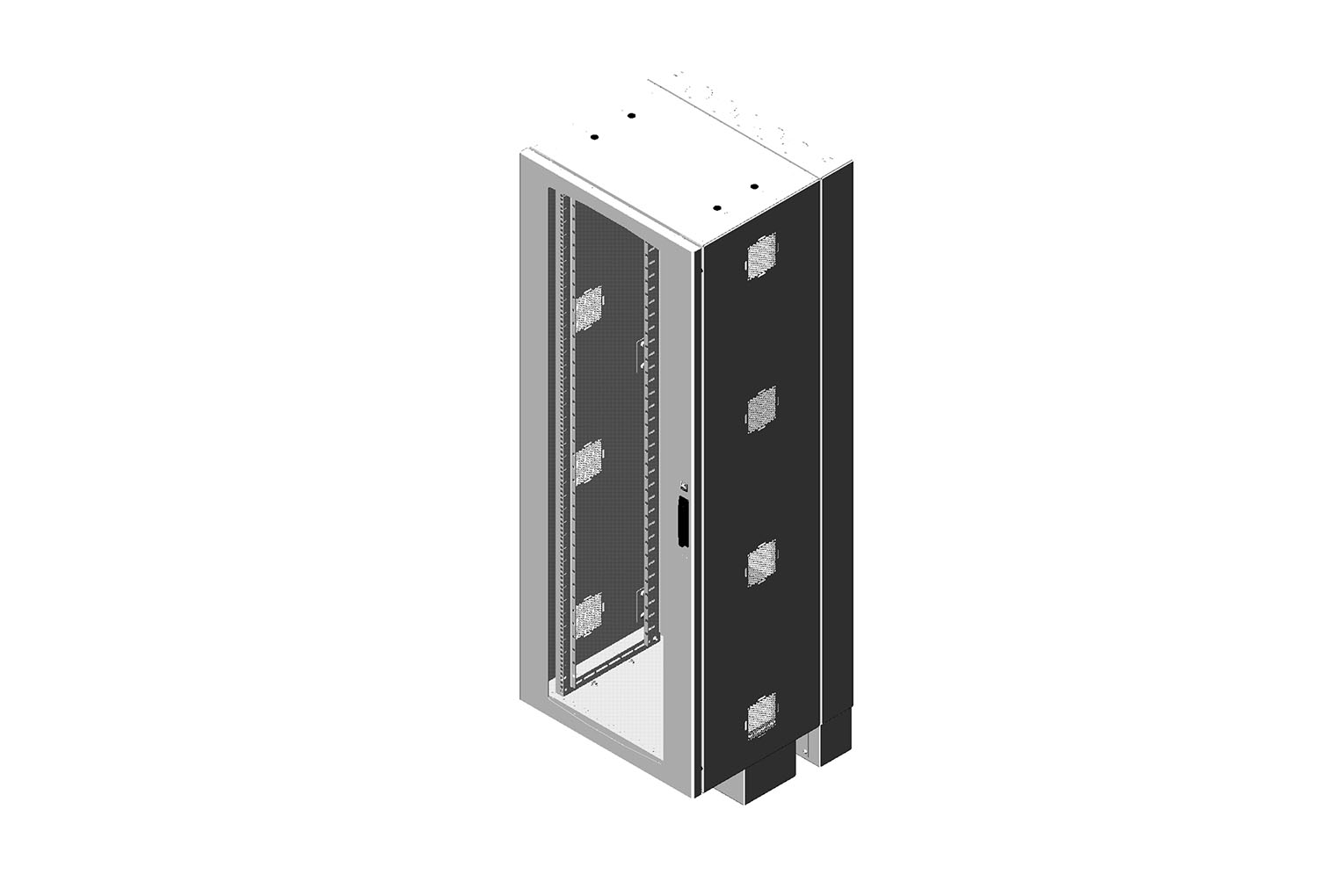 CUBE-iT Wall-Mounted Floor Supported Cabinet