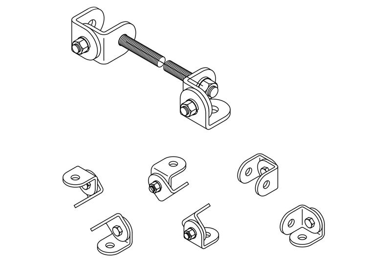 Adjustable Bracing Kit for Racks